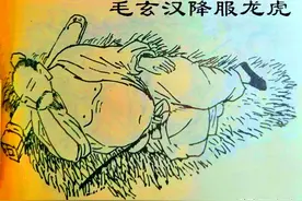 《华山十二睡功图》简释，首见精美的彩图，值得收藏图片