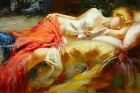 俄罗斯艺术家L.W.Howard 的人体油画图片