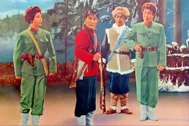 《林海雪原》师伟演白茹，你知道样板戏《智取威虎山》谁演的她吗图片