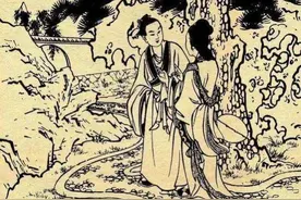 民间故事：妇人夜归，半路被乞丐拉进丛林，乞丐：别说话图片