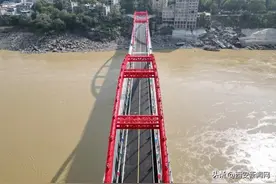 国道316线蜀河汉江大桥建成通车图片