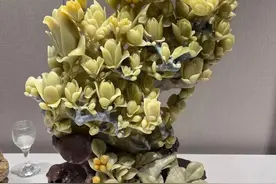 石雕之美，不应该只有我一个人欣赏，来看看适合摆放在客厅的摆件图片