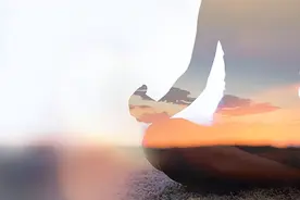 睡前冥想图片