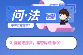 问·法 | 提前还房贷，是否构成违约？图片