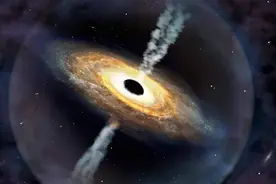 连光都会被黑洞吞噬，那它吞下的东西都去哪里了？去平行宇宙了？图片