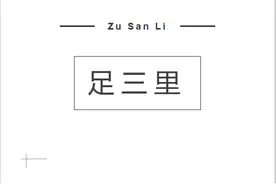 足三里|我们一起保健养生吧！图片