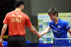 3-2绝杀日本冠军，中国名将1-2落后轰出2-0，马龙剑指球星赛冠军图片