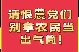农民不会“農闹”，更不会抢城里人饭碗，请别拿农民当出气筒！图片