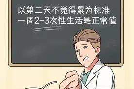 一周多少次性生活才算正常？图片