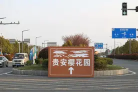 贵安樱花园周边道路，交通管制！图片