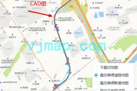 CAD图与互联网地图网页端相互叠加显示技术分析和实现图片