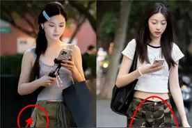 被“重庆女生”惊艳了，出街很少穿裙子高跟鞋，却个个洋气又好看图片