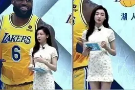 NBA最美女主播金佳悦，因掀裙子风波走红，本人澄清：我自愿的图片