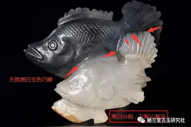 第三十章 古玉沁色鉴定（古玉提油工艺）黑色沁老提油鉴定图片