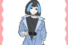 女生绑在脖子上的圈圈，到底是什么？图片
