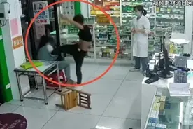 纹身渣男酒后暴揍女朋友，拳击、脚踹、椅子砸，打人理由让人愤怒图片