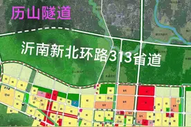 莒县、沂南313省道改南外环，盘活沂南高铁新城，促进两县融合图片