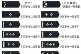 不同学历人员入警后首次授衔级别及待遇！图片
