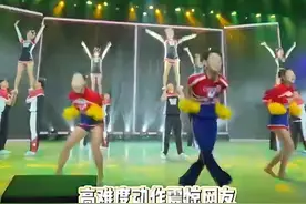 武汉体育学院啦啦操参加《我要上春晚》，高难度动作震惊网友：现在啦啦操的门槛都这么高了吗图片
