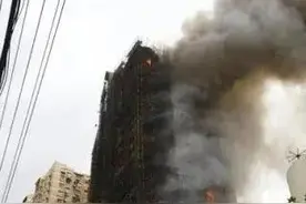 2010年11月15日，上海市静安教师公寓火灾，造成58人死亡71人受伤图片