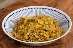 春食香椿好时节，让【香椿炒鸡蛋】更好吃的秘诀是……图片