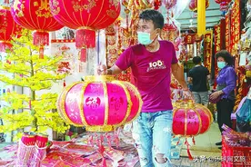柬埔寨华人热热闹闹过春节图片