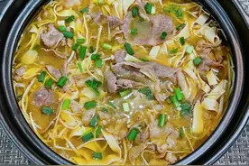 酸汤羊肉片图片