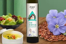 萨露蒂亚麻籽油的营养成分和健康益处图片
