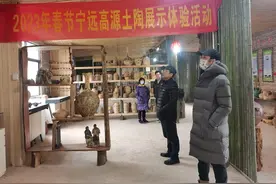 湖南宁远：高源土陶非遗传承基地成春节网红打卡点图片