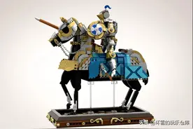 乐高IDEAS热门介绍：Truman大神最新献作，中世纪骑士与骏马图片