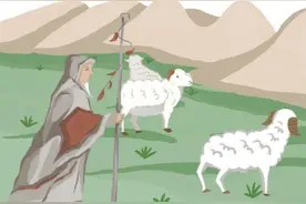 在苏武牧羊故地，小羊开启“漫游”之旅图片