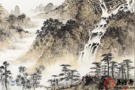 客厅挂什么画好，这些唯美大气山水画令人怦然心动图片