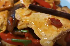 豆腐里加点香菇，挑食孩子都爱吃，一周吃7次都嫌少，营养解馋图片