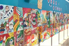 【童心向党 喜迎二十大】郑东新区心怡路小学举办绘画展评活动图片