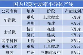 车规级12寸晶圆制造加封测产能在手，重庆万国半导体全速前进图片
