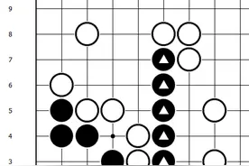 围棋实战技巧：“碰”的下法常用场合介绍（二）图片