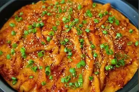 正宗酱香饼做法，酱料配方详细讲解，柔软多层，学会都能开店了图片