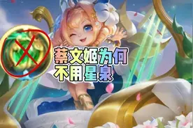 星泉回蓝又回血，国服蔡文姬为何都不出？真正玩懂蔡文姬的都知道图片