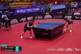 2023WTT常规挑战赛萨格勒布站：孙颖莎3-0战胜何卓佳，晋级女单16强图片
