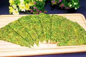早餐饼简单新做法，手不沾面，3分钟做一锅，清新爽口又好吃图片