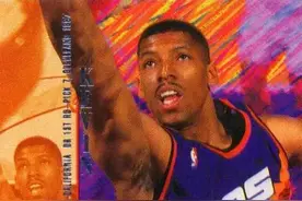NBA纪实连载62：骑扣大梦，巴克利最佳搭档控卫凯文约翰逊图片
