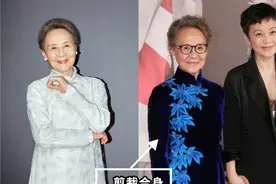85岁吴彦姝真是优雅到老，穿衣极简仍高级有气质，皱纹也挡不住美图片