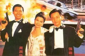 动作爱情枪战片电影《纵横四海》由周润发、张国荣、钟楚红主演图片