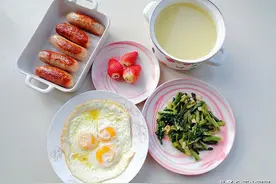 4月，一周早餐来了，多用韭菜做早餐，健健康康过春天图片