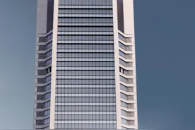 中国在建的最高摩天楼——南京绿地金茂国际金融中心，高499.8米图片