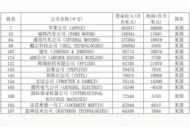 是什么支撑了美国的自信--简析下美国的22家五百亿美元制造业巨头图片