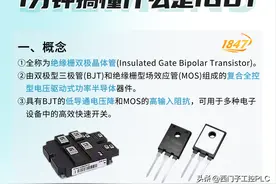 1分钟搞懂什么是IGBT。图片