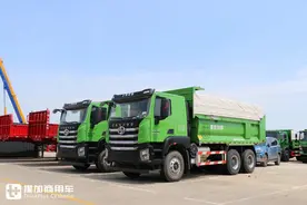 红岩工程自卸车再添猛将，带您好好看看红岩杰虎H6渣土车的实力图片
