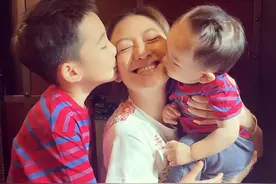 老大嫌自己偏心老二，应采儿：你要记住，我爱你永远比弟弟多7年图片