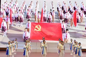 童心永向党 “艺”起向未来——驻马店第二实验小学举行第八届校园文化艺术节诵读比赛图片